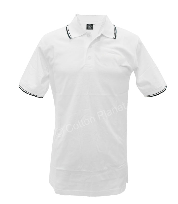 Ribbed Collar T-shirt — Cotton Planet