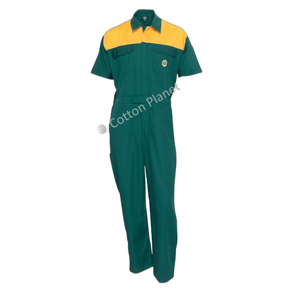 Short Sleeve Coverall — Cotton Planet